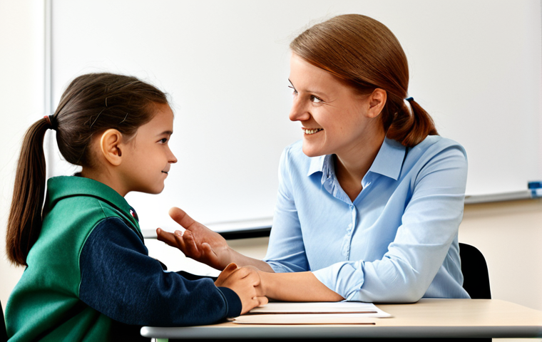교사 교육철학 작성법 - Collaborative Learning Environment**

"A bright and modern German classroom with students working in...