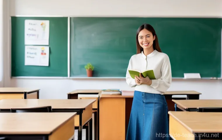 교사 커리어 발전 계획 세우기 - **Dynamic Digital Classroom Collaboration**
    A vibrant, realistic image capturing a modern classr...